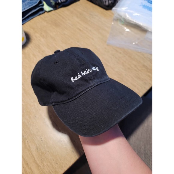 Bad Hair Day Black Adjustable Baseball Cap - Picture 6 of 8
